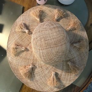 Scotch & Soda Wide Brimmed Straw Beach Hat